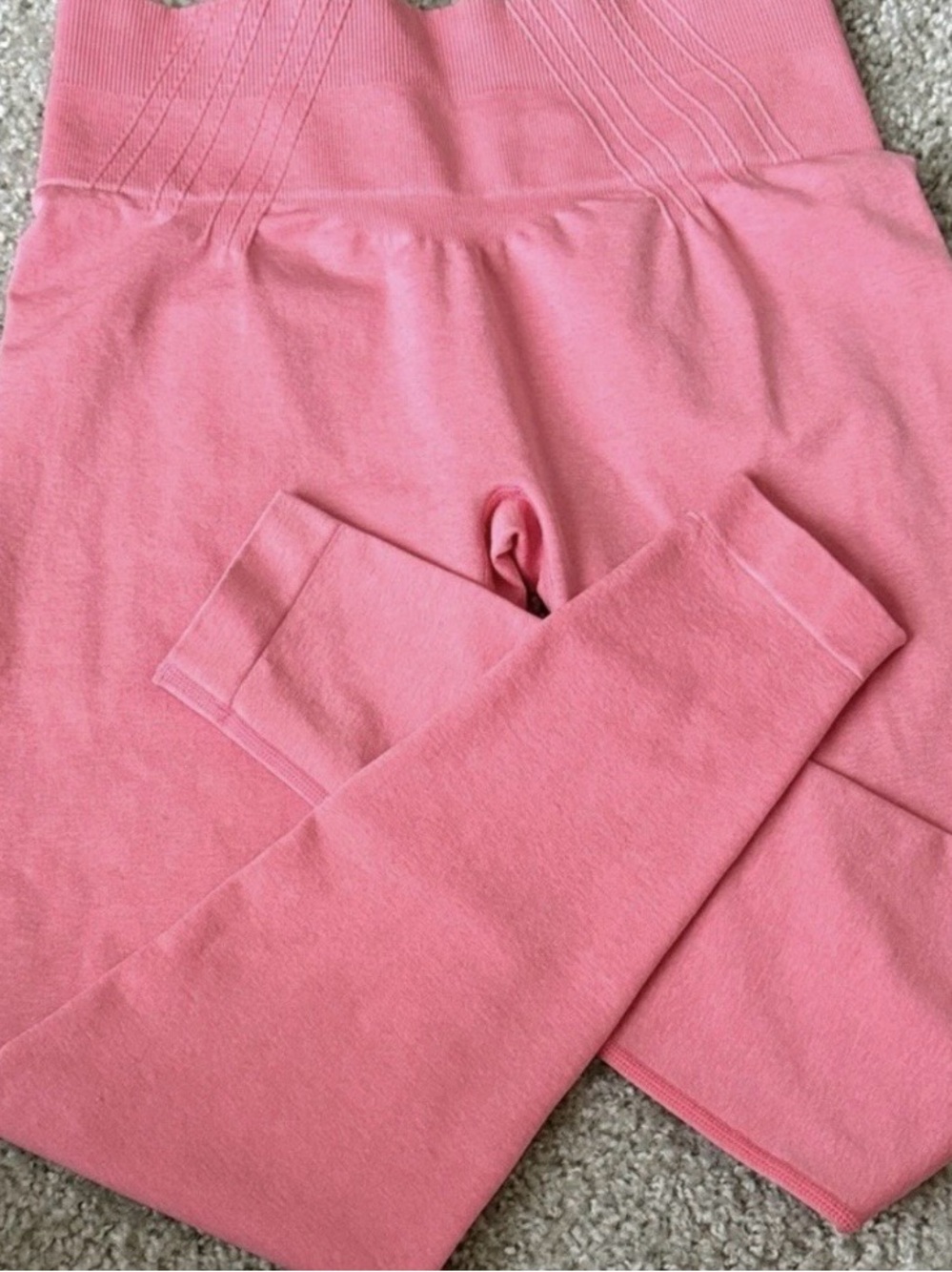 BuffBunny Guava Seamless Leggings Large